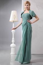 Mediun Aquamarine Mother Of The Bride Dress And Jacket