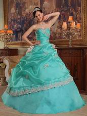 Top Designer Lists For Turquoise Quinceanera Ball Gown