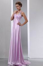 Not Expensive Halter Sweetheart Light Violet Prom Dresses