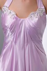 Not Expensive Halter Sweetheart Light Violet Prom Dresses