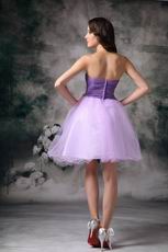 Beading Lilac Sweet 16 Dress With Bowknot Design