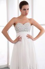 Amazing Crystals High Low Sweetheart Sweet 16 Dress