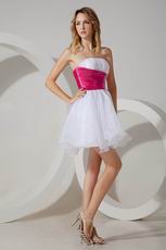 Lovely White Graduation Ceremony Dress Wholesale Price