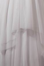 One Shoulder Corset Ivory Puffy Prom Ball Gown Top Designer