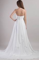 Sweetheart Chapel Train White Brand New 2014 Prom Dress