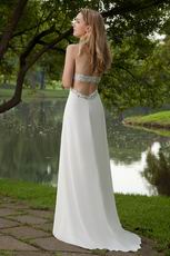 Designer Ivory Chiffon Prom Dresses Ready To Wear