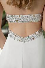Designer Ivory Chiffon Prom Dresses Ready To Wear