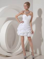 Mini Sweetheart White 2014 Top Dress For Sweet 16