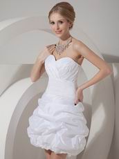 Mini Sweetheart White 2014 Top Dress For Sweet 16