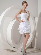 Mini Sweetheart White 2014 Top Dress For Sweet 16