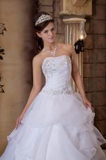 Layers White Organza Skirt Dama Dress For Quinceanera