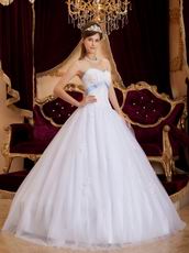 Sweetheart White Floor Length Prom Party Quinceanera Dress