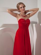 Wine Red Top Floor Length Bridesmaid Dress In New Jersy