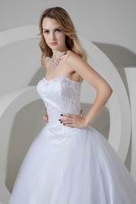 Best Seller Sweetheart White Bridal Chapel Wedding Dress Cheap