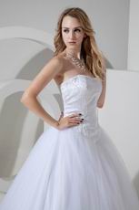 Best Seller Sweetheart White Bridal Chapel Wedding Dress Cheap