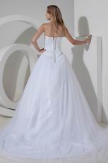 Best Seller Sweetheart White Bridal Chapel Wedding Dress Cheap