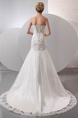 Strapless Sweetheart Corset Mermaid Chapel Wedding Dress Shop