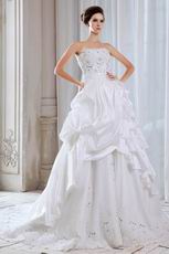 Fashion Corset Back Cascade Cathedral Train Buy Wedding Dress