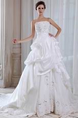 Fashion Corset Back Cascade Cathedral Train Buy Wedding Dress