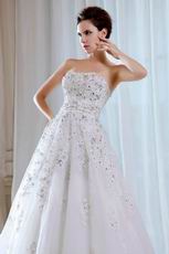 Fit And Flare Sweet Heart Stylish Wedding Bridal Dress In Illinois
