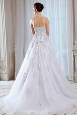 Fit And Flare Sweet Heart Stylish Wedding Bridal Dress In Illinois