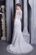 Noble Mermaid High-neck Top Designer Lists For Wedding Dress