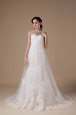 Sweetheart Top Designer Wedding Dress Customized Tailoring