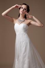 Sweetheart Top Designer Wedding Dress Customized Tailoring