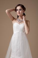 Sweetheart Top Designer Wedding Dress Customized Tailoring