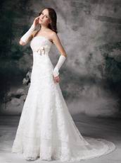 Perfect Strapless A-line Silhouette Bridal Dress Stores In Huston