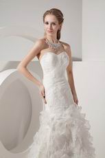 Discount Ruffled Mermaid Skirt Tide Buy Wedding Dress