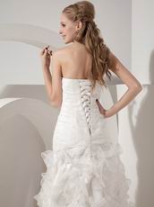 Discount Ruffled Mermaid Skirt Tide Buy Wedding Dress