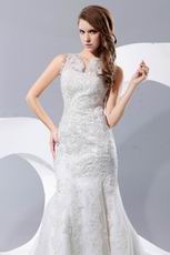 Fit And Flare Beading Bridal Wedding Dress Applique Emberllishments