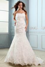 Prettye Trumpet Fishtail Ivory Bridal Wedding Dress For Cheap