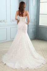 Prettye Trumpet Fishtail Ivory Bridal Wedding Dress For Cheap