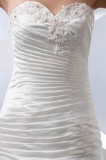 Pretty Sweetheart Bubble Ball Gown Ivory Wedding Bridal Dress