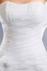 Discount Sweetheart Cascade Skirt Garden Wedding Ceremony Bridal Dress