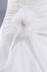 Discount Sweetheart Cascade Skirt Garden Wedding Ceremony Bridal Dress