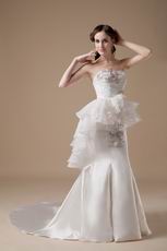 Trimed Mermaid Strapless Designer Top 10 Wedding Dresses