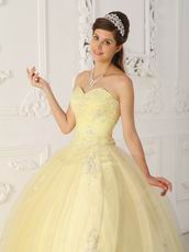 Daffodil Sweetheart 2014 Top Designer Quinceanera Dress