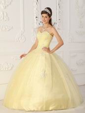 Daffodil Sweetheart 2014 Top Designer Quinceanera Dress