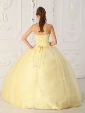 Daffodil Sweetheart 2014 Top Designer Quinceanera Dress