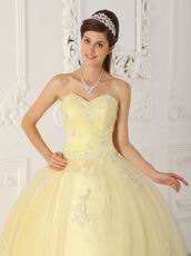 Daffodil Sweetheart 2014 Top Designer Quinceanera Dress