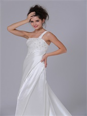 Noble One Shoulder Ivory Lucidus Celebrity Prom Dresses Award Ceremony