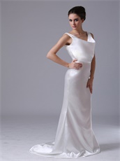 Professional V-Neck Silk Like Satin Mermaid Event Evening Dress Sample Dress