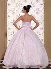 Beautiful Girl's First Quinceanera Dress Shallowest Pink