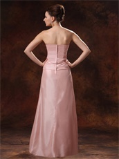 New Arrival Pink A-line Bridal Mother Dress With Jacket Physical Store