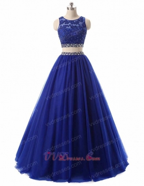Dropped Waist Style Two-Pieces Dance Party Dress Special Price