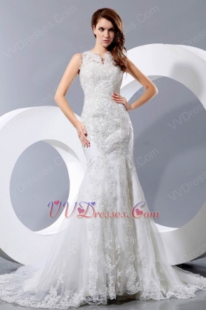 Fit And Flare Beading Bridal Wedding Dress Applique Emberllishments