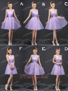 Lovely Lilac Bridesmaid Series Dresses Several Pieces Wholesale Price